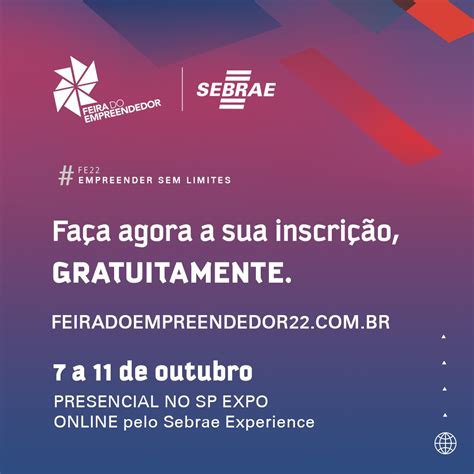 Sebrae realiza Feira do Empreendedor 2022 Fecomércio PR