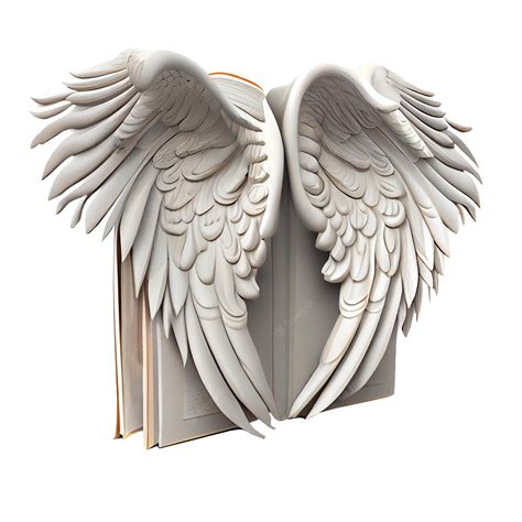 Premium Photo | Book with wings 3d illustration concept