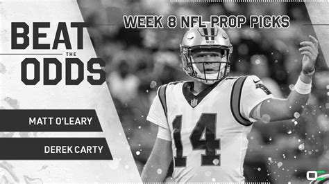 Best Player Prop Bets For Nfl Week 8 Player Prop Predictions With