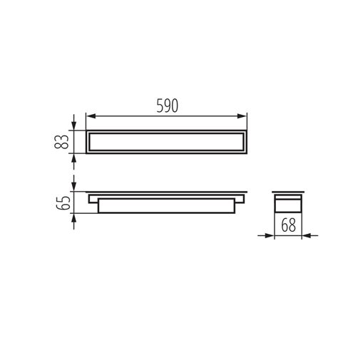 Oprawa Liniowa LED AL SL NW MAT B PT Kanlux