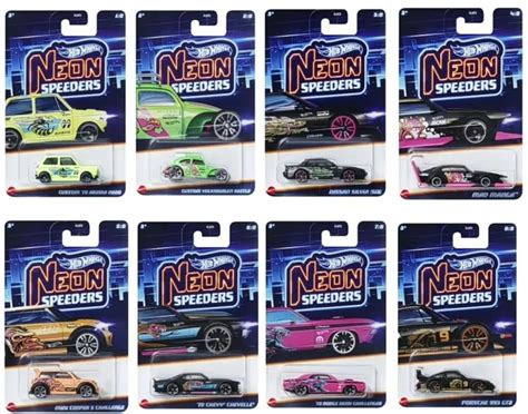 Hot Wheels Neon Speeders Mix