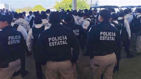 Polic As De Campeche Mantienen Protesta Para Exigir Renuncias De Sus