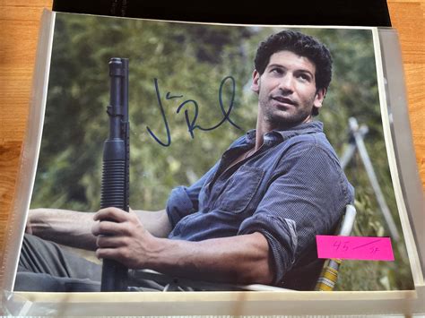 JON BERNTHAL, The Walking Dead, autograph – Williamsburg Nostalgia Fest
