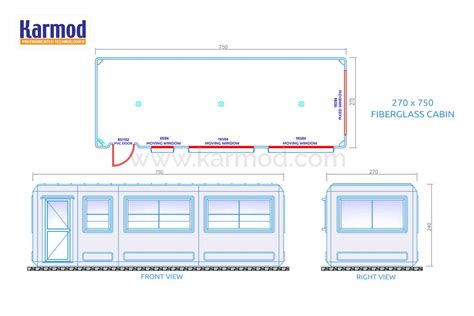 Modular Kiosks Plans - GRP Kiosks