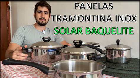 Tramontina Solar Baquelite vale a pena VÍDEO 01 YouTube