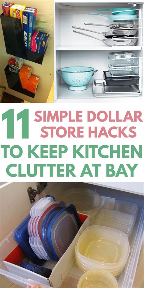 How To Declutter Your Kitchen With Dollar Store Organization Hacks Kitchen Drawer Organization