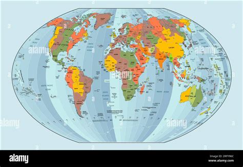 World map Time zones map Stock Vector Image & Art - Alamy