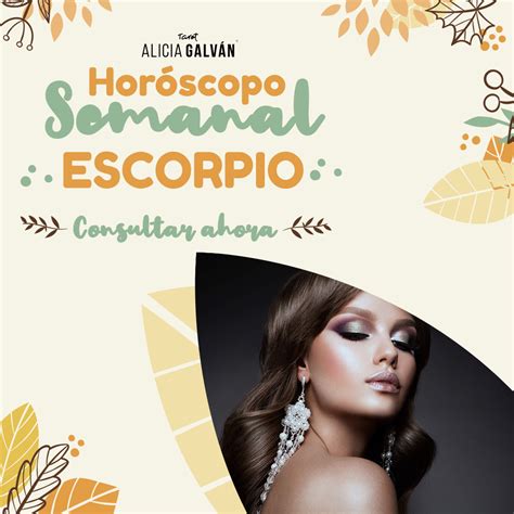 Escorpio Horóscopo Semanal Alicia Galván Scorpio Movie Posters