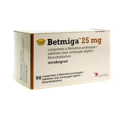 Betmiga Tabl X Mg Apotheek Patricia Verstraete