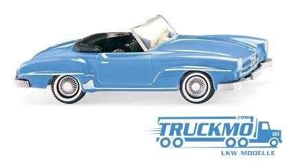 Wiking Mercedes Benz 190SL Cabrio Hellblau 025002 TRUCKMO Lkw