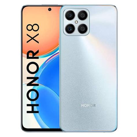 Honor X8 6gb 128gb Snapdragon 680 5000 Mah 64mp Nfc Silver