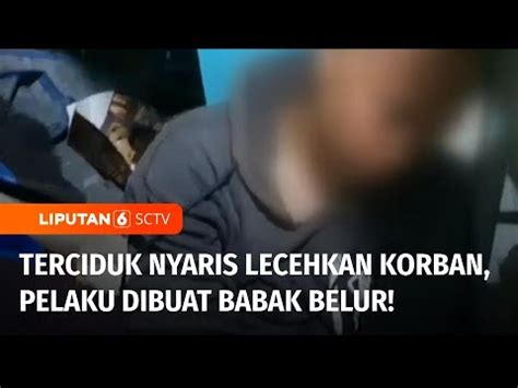 Seorang Pria Babak Belur Diamuk Massa Usai Kepergok Nyaris Perkosa