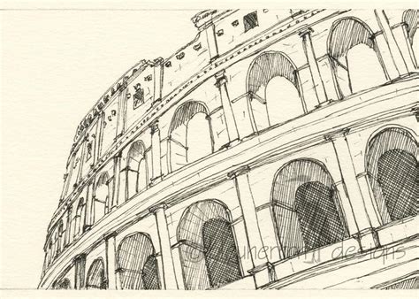 Coliseum Drawing At Explore Collection Of Coliseum