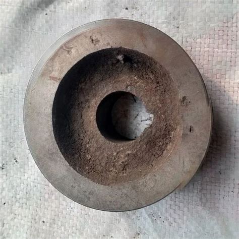 3 4inch Mild Steel Single Groove Motor Pulley For Atta Chakki Machine