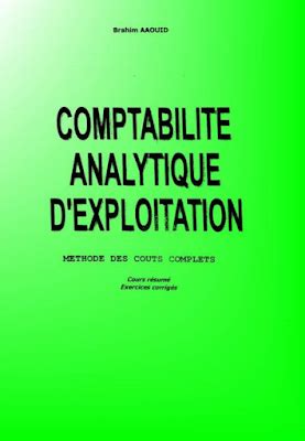 Grande Biblio Comptabilité analytique d exploitation en PDF