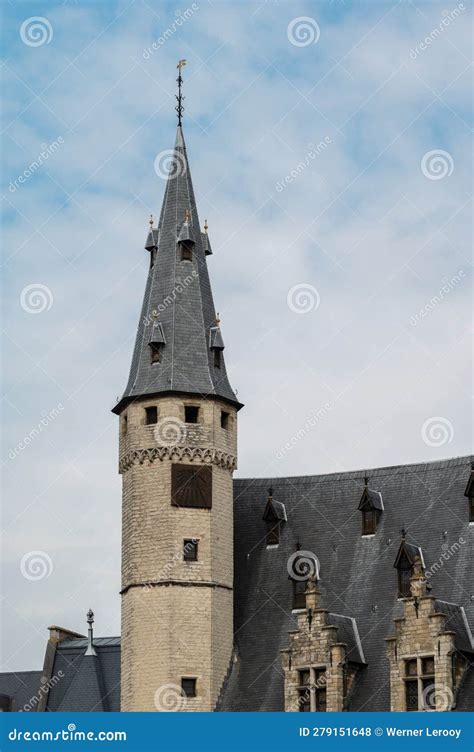 Dendermonde East Flanders Belgium Tower Of The Historical Butcher S