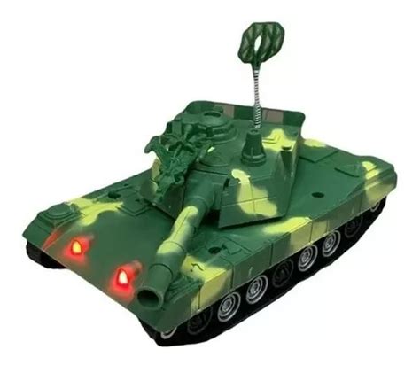 Tanque Militar De Controle Remoto Hero Tank Luz Magic Ever