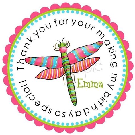 Dragonfly Stickers Personalized Stickers Bugs Insects - Etsy