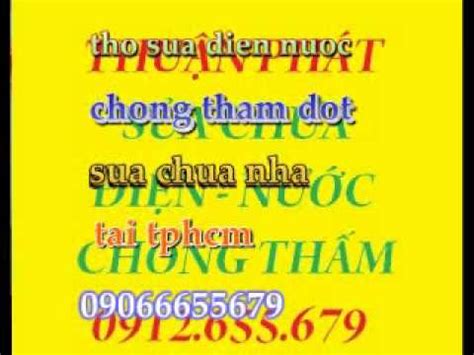 Tho Sua Ong Nuoc Tai Quan 9 Tphcm 0912655679 YouTube