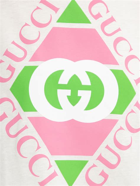 Pink Gucci Logo