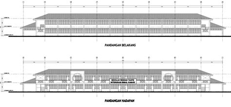 Lakaran Bangunan Sekolah Rendah Tahfiz Integrasi Ismail Kamari