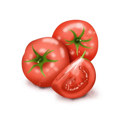 Original Hand Painted Vegetable Element Tomato Vegetables Vegetable