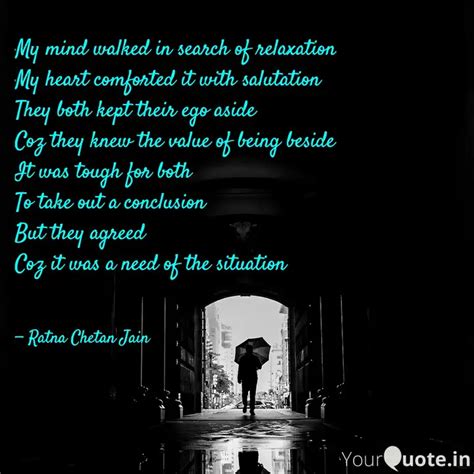 My Mind Walked In Search Quotes Writings By Ratna Chetan Jain