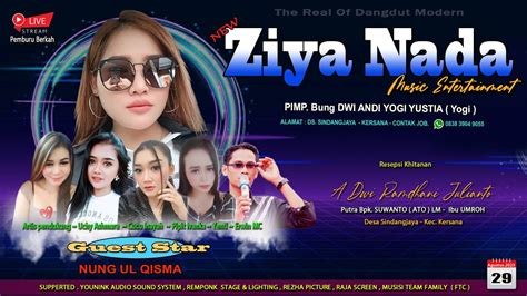 Live Streaming Organ Dangdut Ziya Nada Season Sindangjaya Selasa