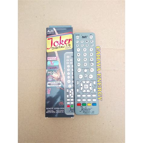 Jual Remote STB DVB T2 Multi Joker Digital TV Kabel Receiver