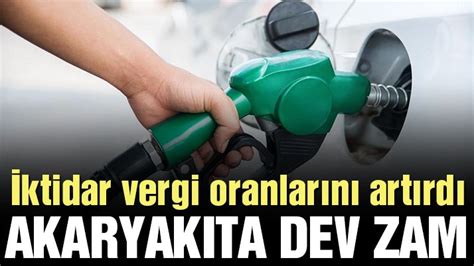 Benzin ve Motorine Dev Zam ÜLKE GÜNDEMİ Çanakkale nin Haber Sitesi