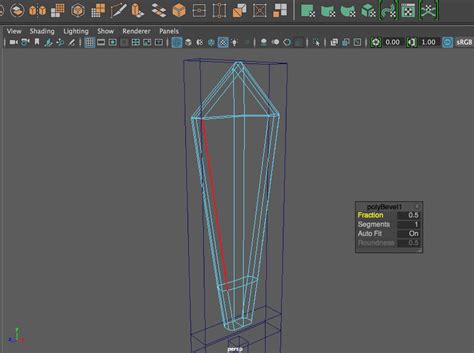 Maya3Dモデル 剣 のモデリング方法 STYLY