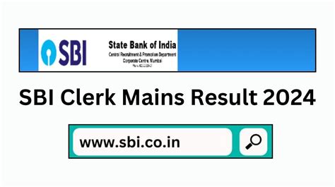 Sbi Clerk Mains Result Out Today Link Check Cut Off Marks