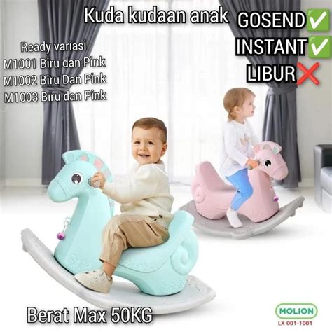 jual speeds lx  mainan anak kuda kudaan rocking horse jungkat