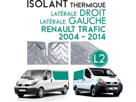 Isolant thermique alu Volkswagen T5 T6 CARAVELLE Espace arrière