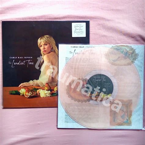 The Loneliest Time Crystal Rose Vinyl By Carly Rae Jepsen Hobbies