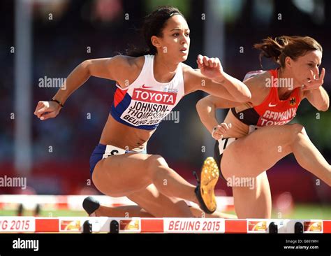 Great Britain S Katarina Johnson Thompson Competes In The Women S M