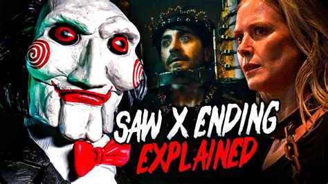 The Fate Of Saw X Ending Explained Youtube