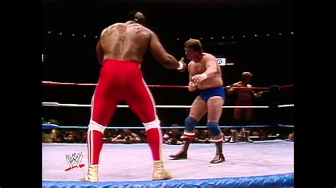 Hulk Hogan Mr T Vs Rowdy Roddy Piper Mr Wonderful Paul