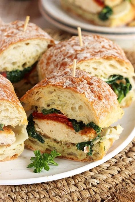 Italian Chicken Cutlet Sandwiches Recipe Girl