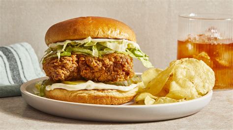 Homemade Fried Chicken Sandwich Recipe