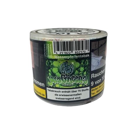 187 Tobacco 25g Mrs Greens SHISHAONLINE De