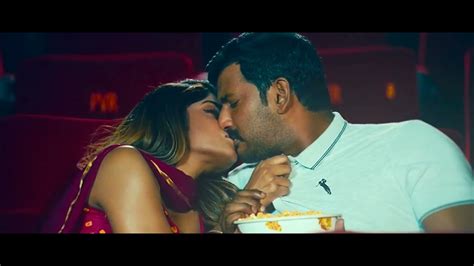 Dimple Hayathi Hot Liplock Kiss Scene YouTube