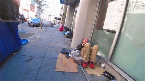 The Tenderloin Is A High Crime Neighborhood San Francisco Homeless Youtube