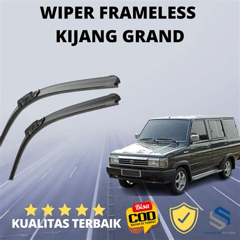 Jual Wiper Frameless Toyota Kijang Grand Karet Wiper Mobil Kijang