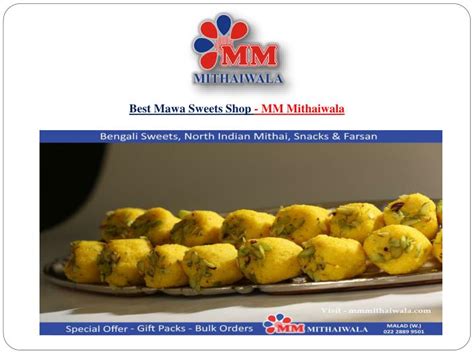 Ppt Best Mawa Sweets Shop Mm Mithaiwala Powerpoint Presentation