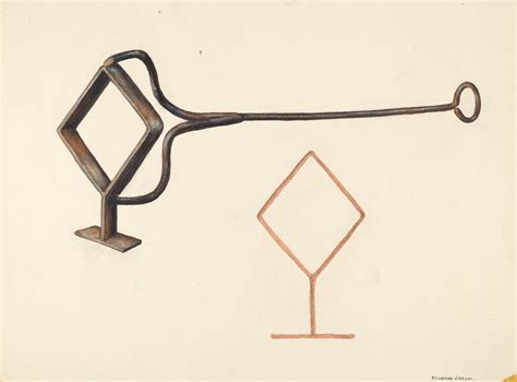 Branding Iron By Elizabeth Johnson Artvee