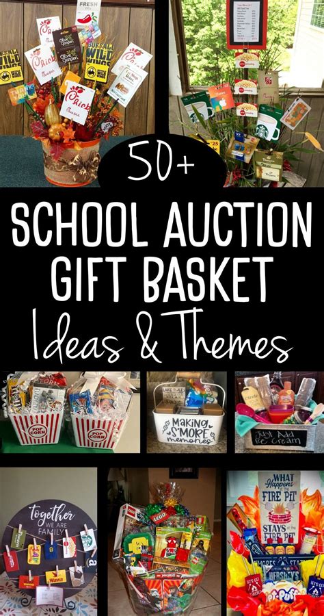 School Auction Gift Basket Ideas For Fundraising And Raffles