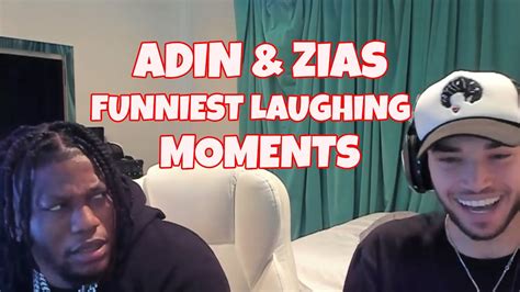 Adin Ross And Zias Funniest Laughing Moments Youtube