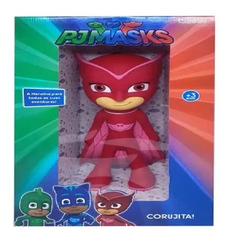 Figura Articulada De Vinil Pj Masks Corujita Candide Shopee Brasil