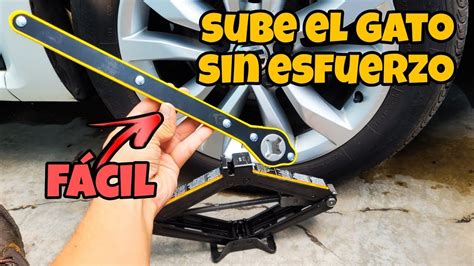 LLAVE DE TRINQUETE PARA GATO DE AUTO Review YouTube